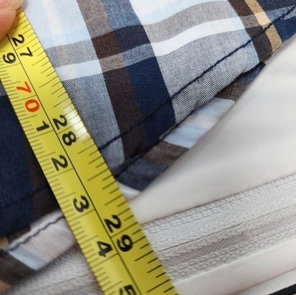 American Rag‎ Snap Button Down Plaid Multi Color Long Sleeve Shirt Size XL - Picture 14 of 15